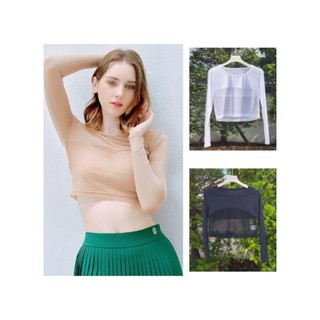 Áo chống nắng golf Nữ Hàn Quốc chất lụa băng mát thoáng khí hàng cao cấp