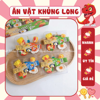 Kẹo dẻo trái cây sushi BOUNCY dễ thương cho bé - Ăn vặt Khủng Long