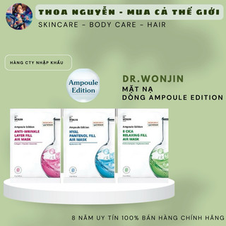 Mặt nạ wonjin ampoule edition fill air mask 27g - siêu tinh chất cấp ẩm, làm dịu da