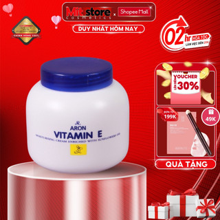 Kem dưỡng ẩm Vitamin E Aron Thái Lan 200g, Giữ ẩm và Giảm nứt nẻ trong mùa hanh khô
