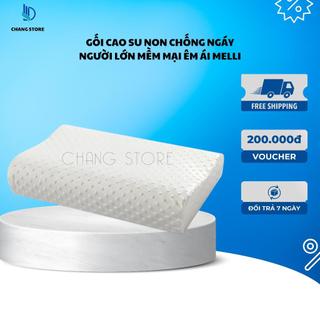 Gối Cao Su Non Chống Ngáy Người Lớn Mềm Mại Êm Ái