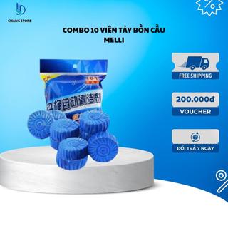 Combo 10 Viên Tẩy Bồn Cầu Siêu Sạch