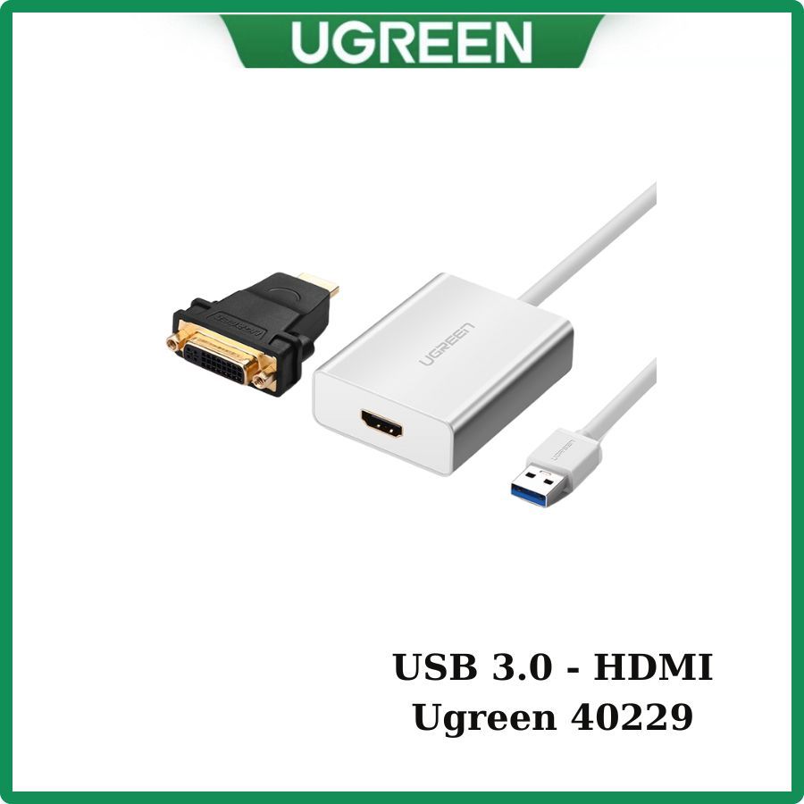 Cáp chuyển USB 3.0 to HDMI Ugreen 40229