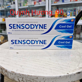 Kem đánh răng SENSODYNE COOL GEL 100g giúp giảm ê buốt,cho hơi thở thơm mát