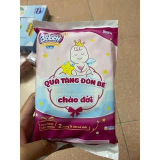 combo 100 miếng  tã dán sơ sinh bobby