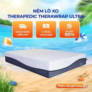 Nệm lò xo Therapedic Therawrap Ultra công nghệ Hourglass Support nâng đỡ 5 vùng cơ thể
