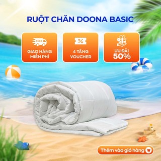 Ruột chăn Doona Basic cao cấp gọn nhẹ, khả năng giữ nhiệt tốt