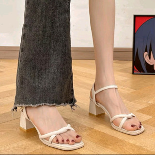 Sandanl cao gót nữ 5 cm NGỌC TRINH STORE quai hậu đi học đi chơi .KB 036 DéP Shoes