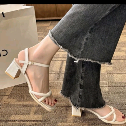 Sandanl cao gót nữ 5 cm NGỌC TRINH STORE quai hậu đi học đi chơi .KB 036 DéP Shoes | BigBuy360 - bigbuy360.vn