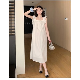 Váy bầu dự tiệc màu trắng [VB53]