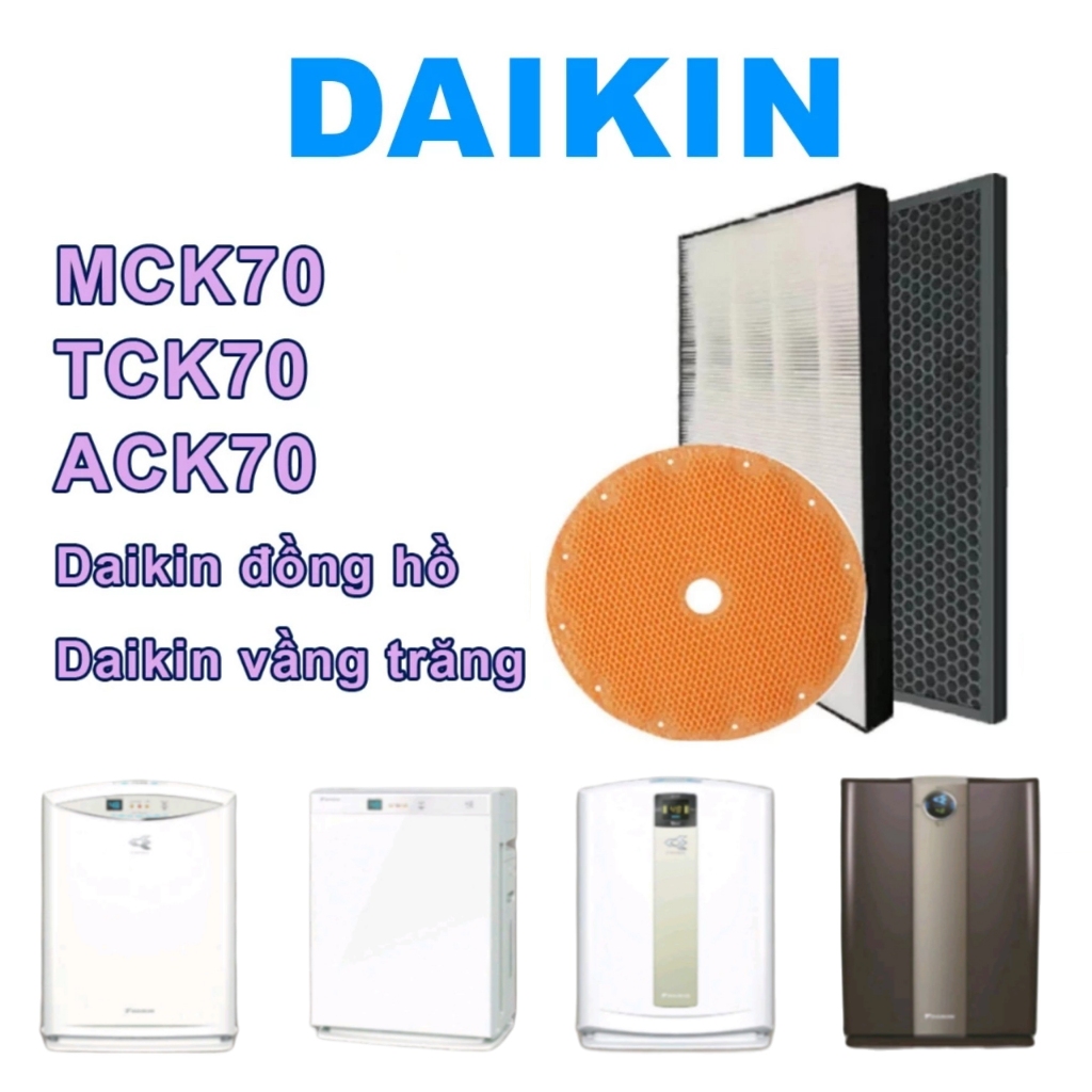 Màng lọc không khí Hepa Daikin ACK70, MCK70, TCK70 Hàng Nhật Bản