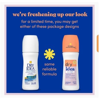 Lăn khử mùi dry idea unscented - hàng canada