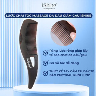 Lược Chải Tóc Massage Da Đầu iShine Chống Gàu Chống Tĩnh Điện - IS03
