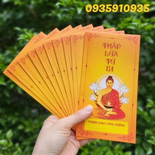 Combo 10 bao lì xì, cúng dường phật giáo