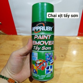 Chai xịt tẩy sơn nhiều bề mặt dung tích 450ml, xịt tẩy sơn, tẩy được sơn trên nhiều chất liệu- dcct