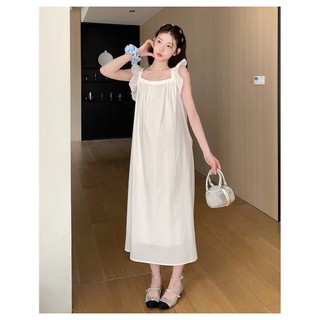 Váy bầu dự tiệc màu trắng [VB53]