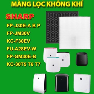 Màng lọc không khí Sharp FP-J30E-A, FP-J30E-B, FZ-F30HFE, FP-JM30V-B, FU-A28EV-W, FP-GM30E-B, KC-30EV, KC-30T5 30T6 30T7