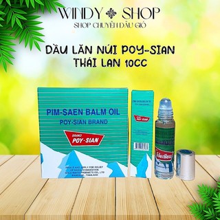 Dầu gió dầu lăn thảo dược núi poy-sian thái lan 10cc