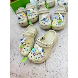 Dép Sục Crocs Kèm Sticker Thỏ Cinnamoroll ST1006
