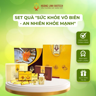 PHẦN QUÀ "SỨC KHỎE VÔ BIÊN - AN NHIÊN KHỎE MẠNH" | Hoàng Linh Biotech