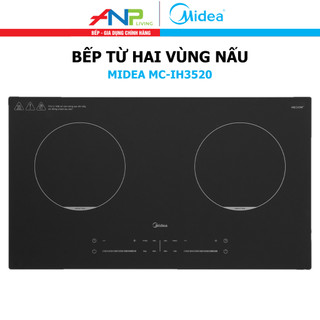 Bếp Từ Midea MC-IH3520 (Bếp Từ Đôi, Bếp Điện Từ Inverter Công suất 3500W)