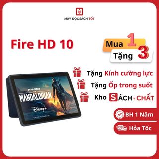 Máy tính bảng Amazon Fire HD 10 (2021) - RAM 3GB - Chip 8 nhân - Full HD - Nguyên seal - BH 12 tháng