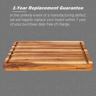 Thớt gỗ teak tự nhiên không sơn kháng khuẩn chống mốc có hố chứa nước thái  chặt đồ chín đa năng
