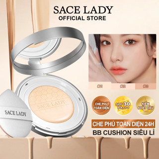  Phấn nước Cushion BB SACE LADY che khuyết điểm toàn diện và kiềm dầu hiệu quả SPF 30 + + + 12g - SL262 