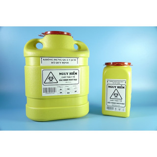 ✅ hộp bình hủy kim tiêm,bơm kim tiêm 1,5 lít và 6,8 lít,thùng chứa kim tiêm,rác sắc nhọn,rác sinh học 6,8 lít và 1,5 lít