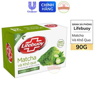 Bánh Xà Phòng Lifebuoy Matcha Khổ Qua 90G