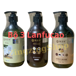 Dầu Gội Thượng Phu Thảo - Dưỡng Sinh - Thảo Dược - Giảm Rụng Tóc - Sạch Gàu - Massage Gừng Nóng - LANFUCAO 500ml - Spa