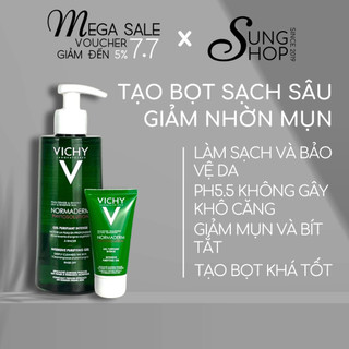 Sữa rửa mặt Vichy cho da dầu mụn