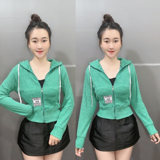 (40-58kg) Áo khoác Ủ KEM Thun Len THÊU CHỮ BANA CỔ CAO