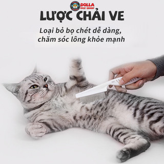 Lược chải ve rận bọ chét cho chó mèo cỡ lớn