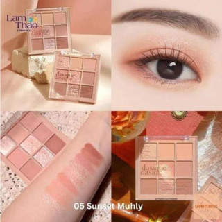 Bảng Phấn Măt 9 Ô Dasique Shadow Palette ( Bảng Vuông )