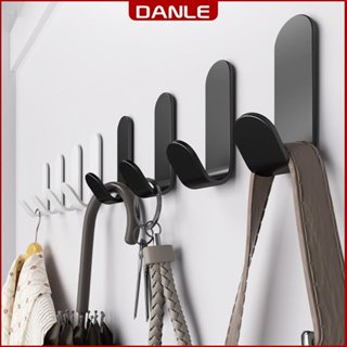 Móc dán tường DANLE chịu lực, nhỏ gọn tiện lợi, Thép Carbon chống gỉ, tặng kèm keo dán siêu chắc để sử dụng ( DL 0122 )