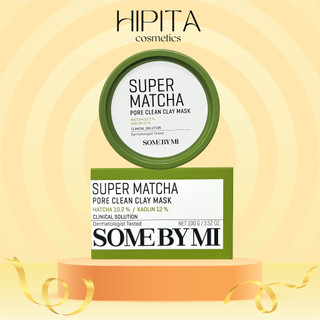 Mặt nạ some by mi super matcha pore clean clay mask 100g