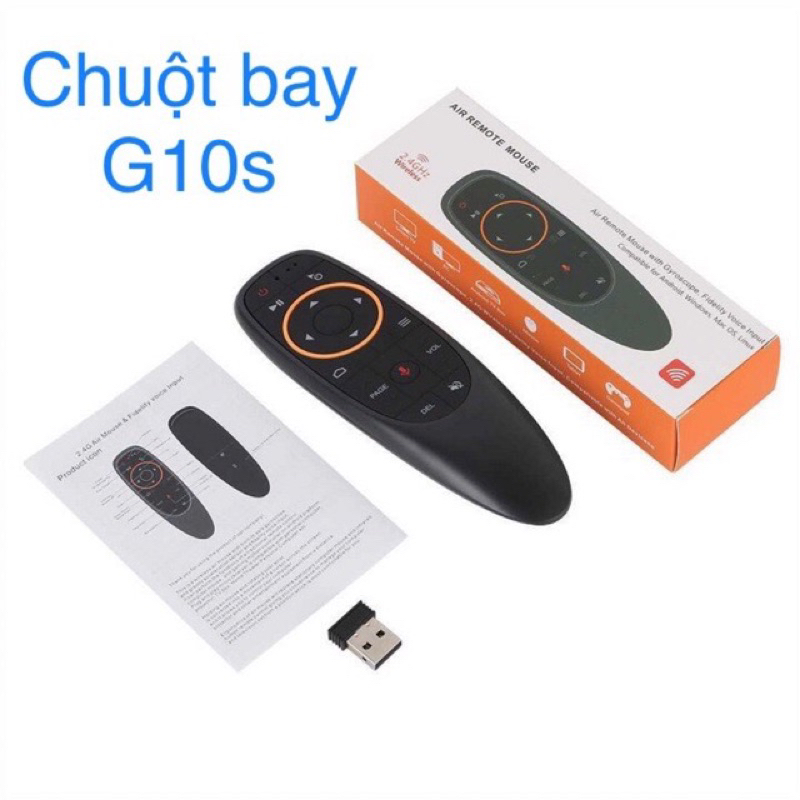 Điều Khiển Tìm Kiếm Bằng Giọng Nói Và Chuột Bay G10S