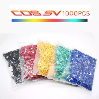 Túi 1000 đầu cos chữ y bọc nhựa sv1.25-3~sv5.5-5