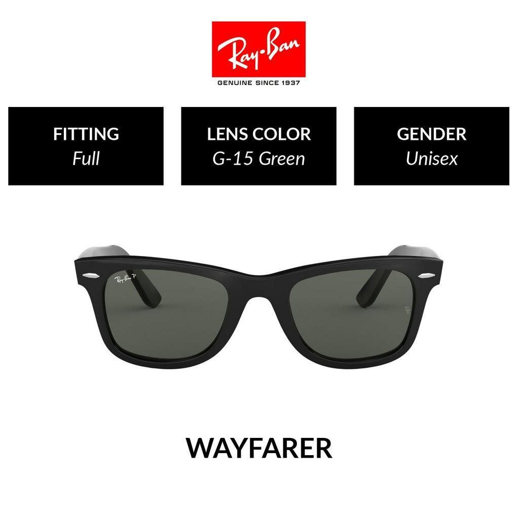 Mắt Kính RAY-BAN Polarized Wayfarer - RB2140F 901/58 - Kính mát