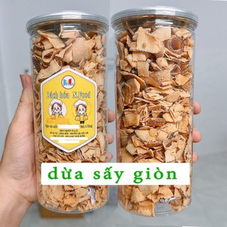 Dừa sấy giòn làm topping món chè, kem - ăn vặt