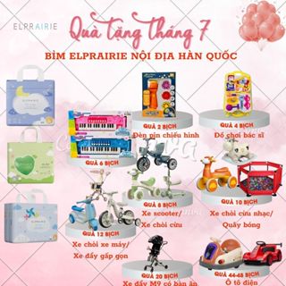 [CHÍNH HÃNG] Tã/Bỉm ELPRAIRIE HÀN QUỐC Dán/Quần Đủ Size S34/M30/L34/XL30/XXL26