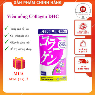 Viên Uống Collagen DHC Nhật Bản 360 viên 60 ngày chống lão hóa da, tóc chính hãng từ Nhật Bản