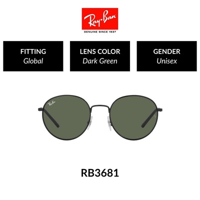 Mắt kính RAY-BAN - RB3681 002/71 - Kính mát