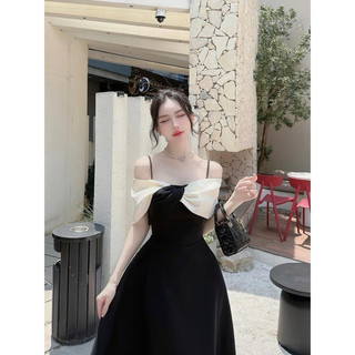 ĐẦM TIỆC BIGSIZE TRỄ VAI PHỐI MÀU