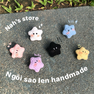 Ngôi sao len handmade nhiều màu sắc || Nah's store