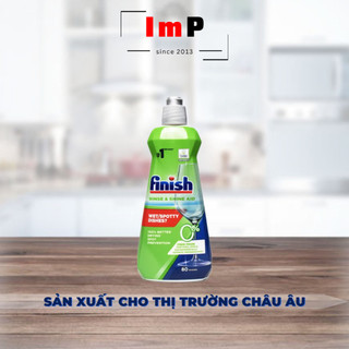 Nước làm bóng finish 0% eco 400ml - dùng cho máy rửa bát sinh học an toàn không hoá chất