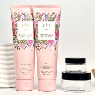 TẨY DA CHẾT BODY Tẩy da chế body PLU Pink Floral 3in1 200ml