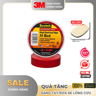 Băng keo điện 3M™  Vinyl Electrical Tape 35 khổ 3/4 x 66ft