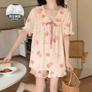 Xốp bèo hình đùi sét bộ đùi pyjama xốp bèo hình cute